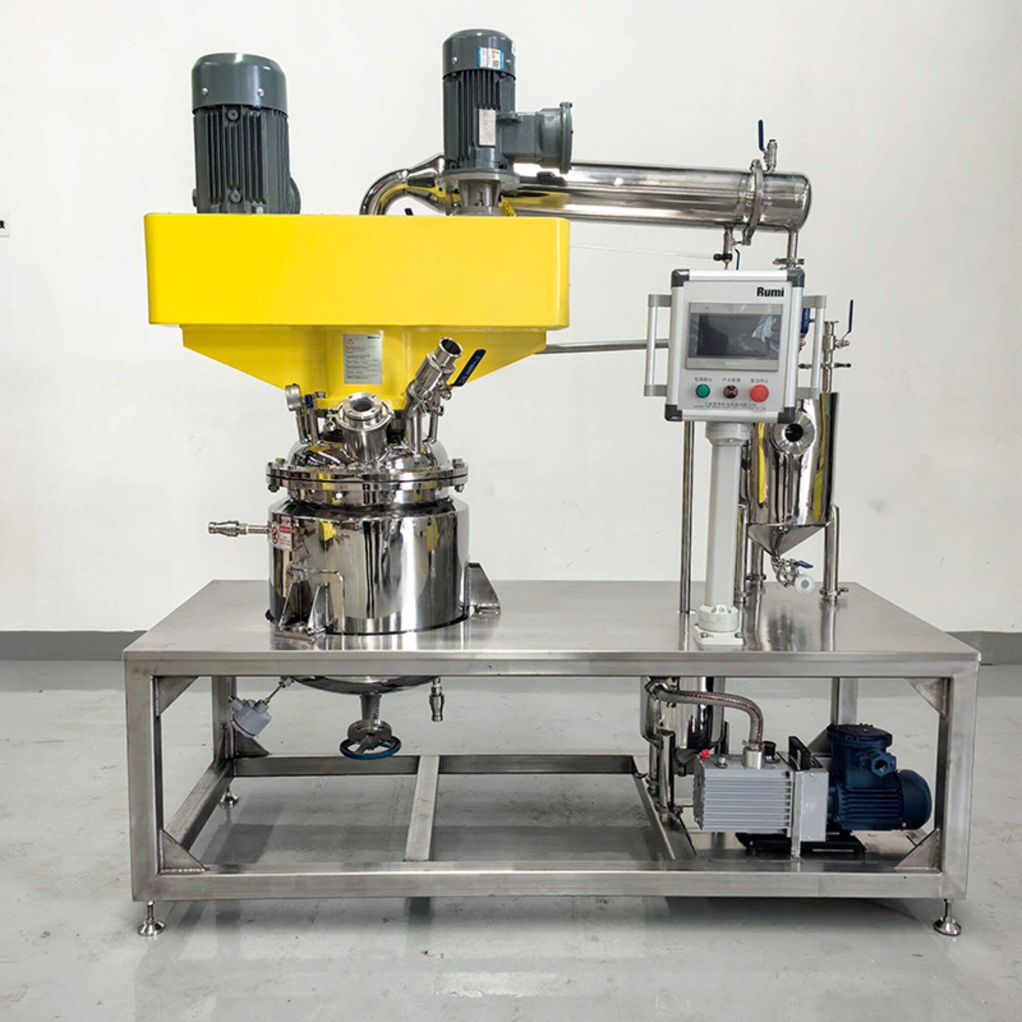 50 Litres EX-Proof Vacuum Double Shaft Mixing Vessel Reactor