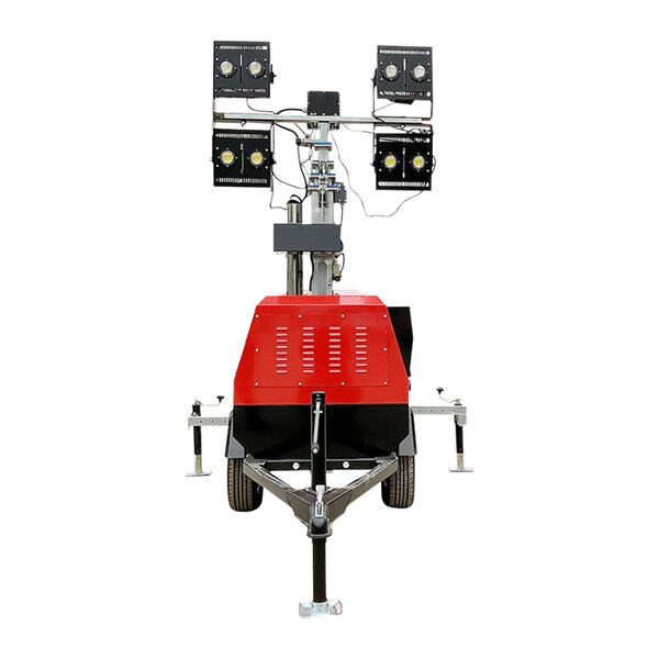 이동식 조명 차량으로 밝고 눈에 띄는 상태 유지하기