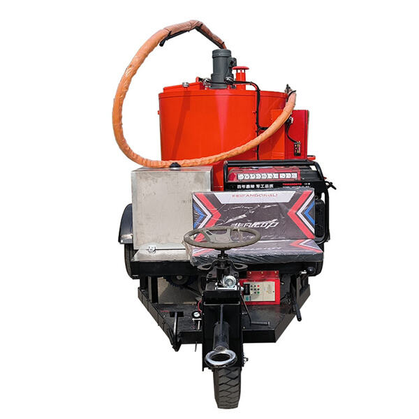 빠른 포장 수리용 효율적인 크랙 시일링 머신