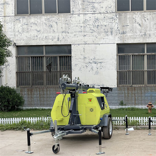 건설용 라이트 타워로 안전과 효율성을 극대화하세요