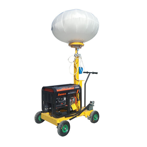 Heighten safety and visibility with a lighting tower