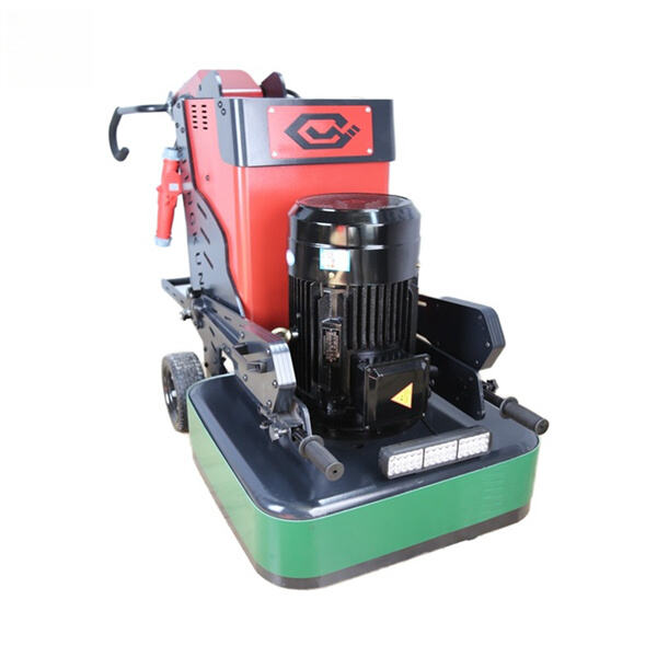 그라인더로 콘크리트의 외관과 내구성을 향상시키기