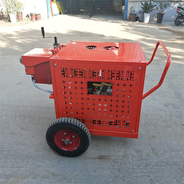 현장에서 사용하기 쉬운 아스팔트 재처리 장비