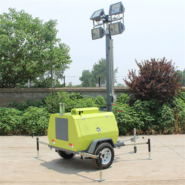 건설용 라이트 타워의 이점들