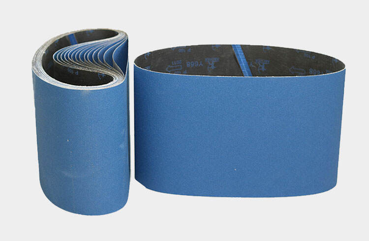 Best quality Aimchamp Y668 Y-wt Customized size Blue Zirconia Alumina cloth belt Sanding belt for metal working abrasive tool manufacture