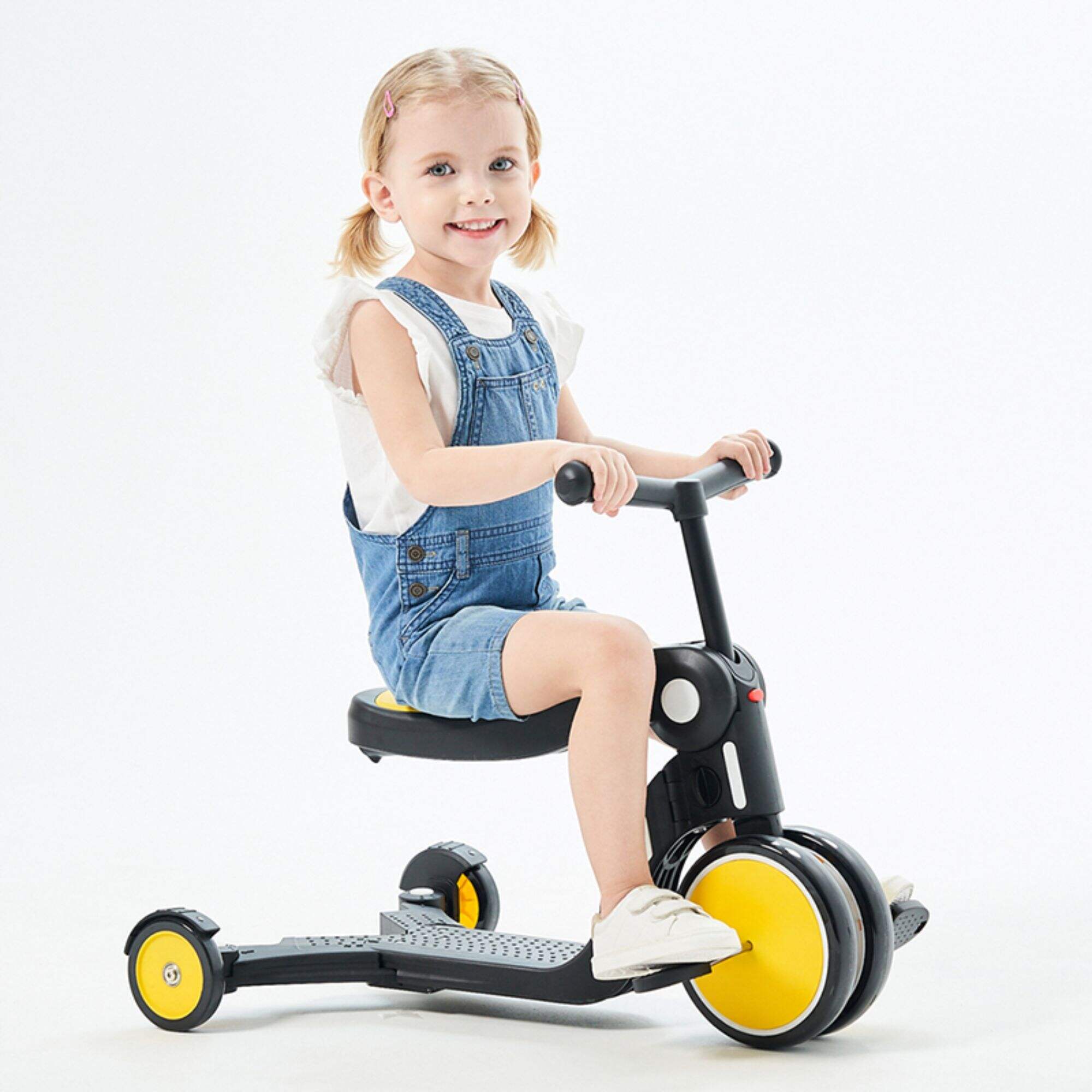 Foldable Multifunctional 5 in 1 Baby Kids Scooter