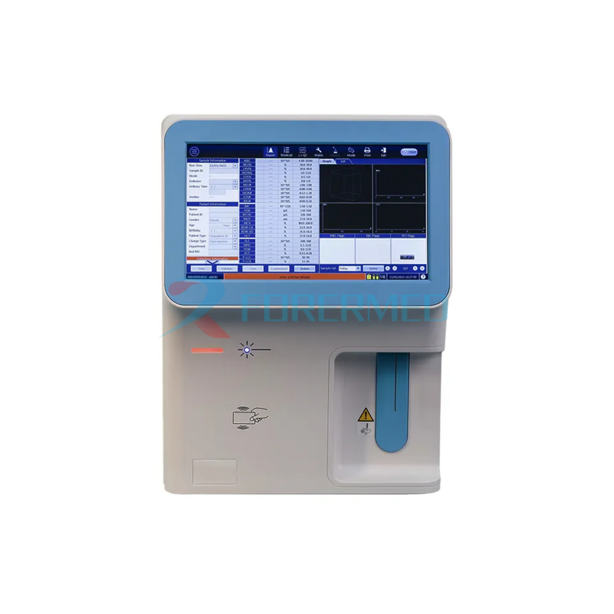 5-Part Hematology Analyzer Cell Counter