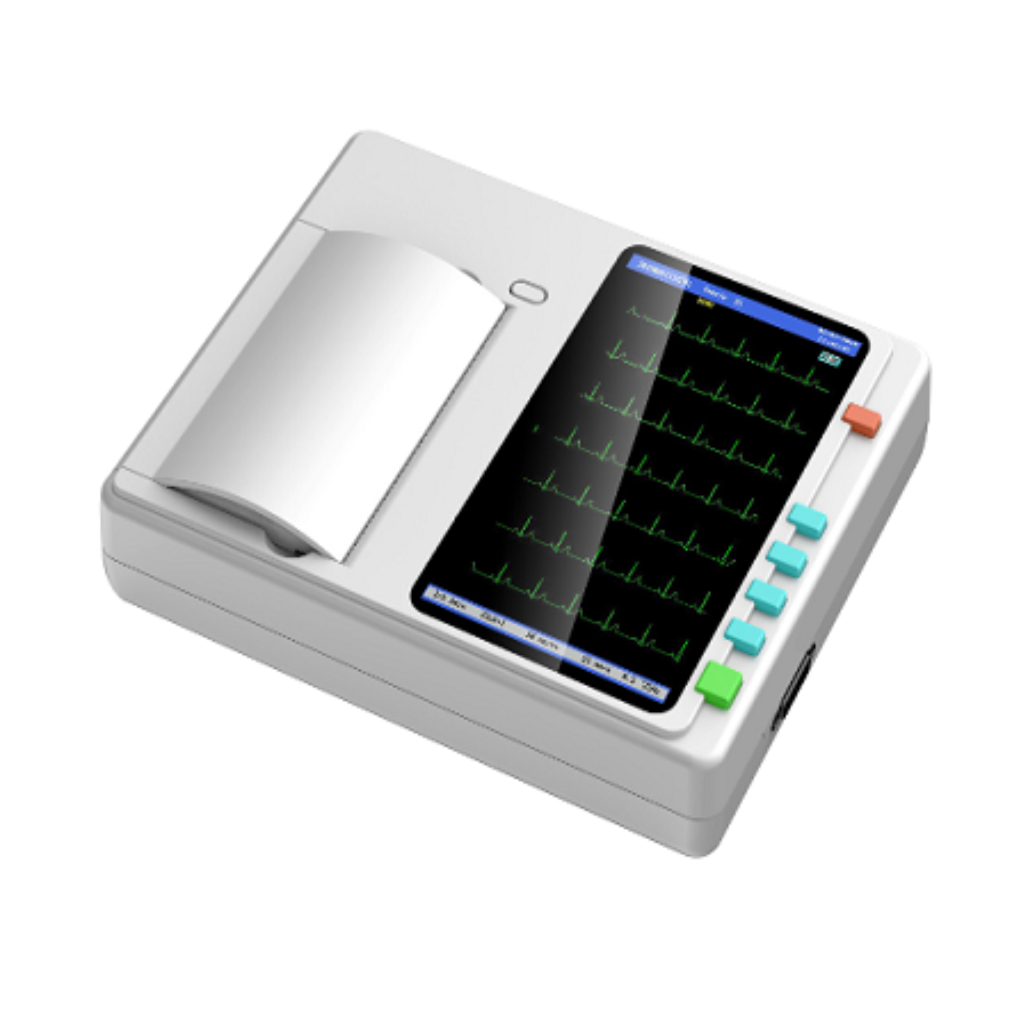 12 Ducit 6 Channel Electrocardiographum