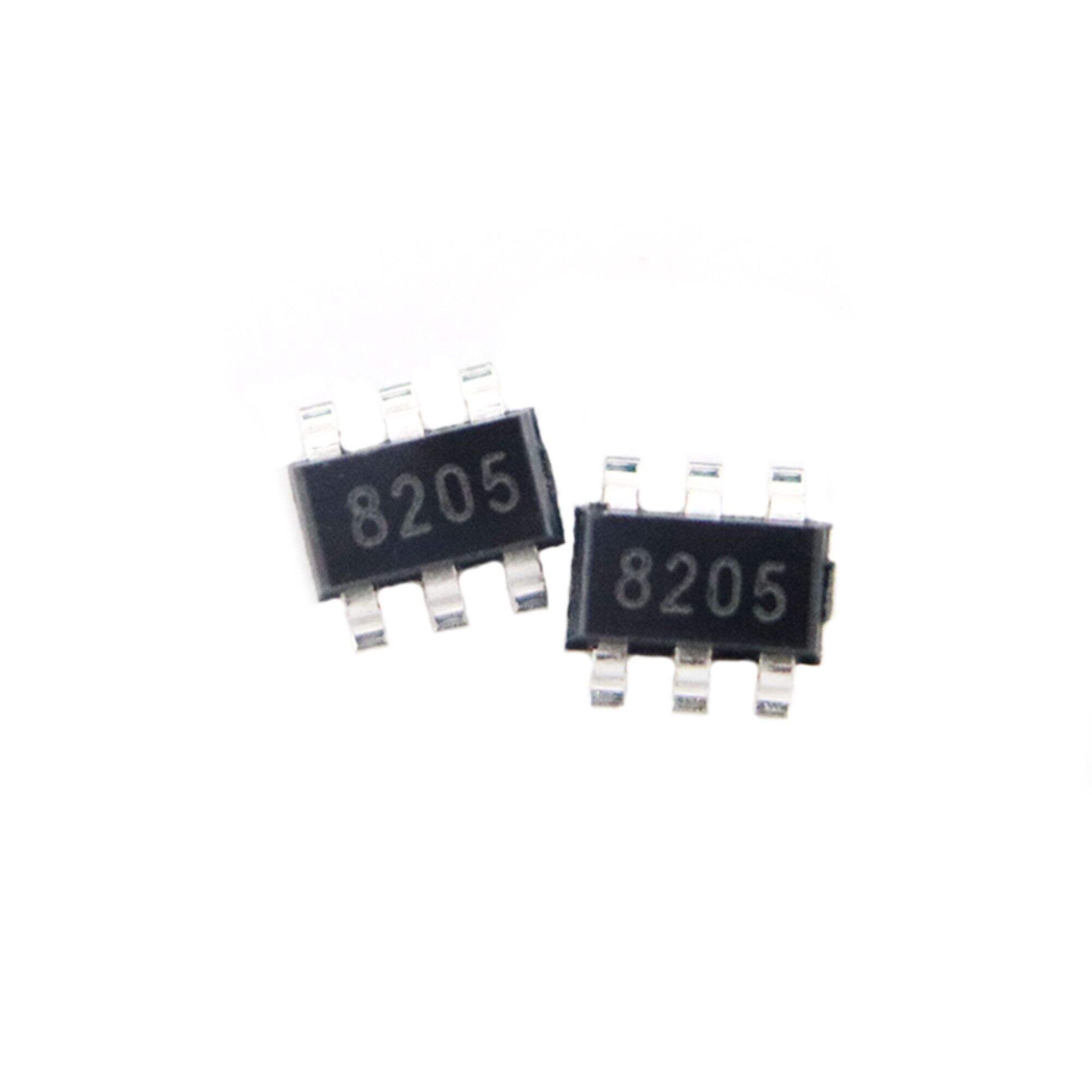 ki8205t zīda ekrāns 8205 iepakojums sot 23-6 jauns oriģināls 20v 4.3a 2 n kanāla (parastos izplūdes) lauka efekta caurule (mosfet)