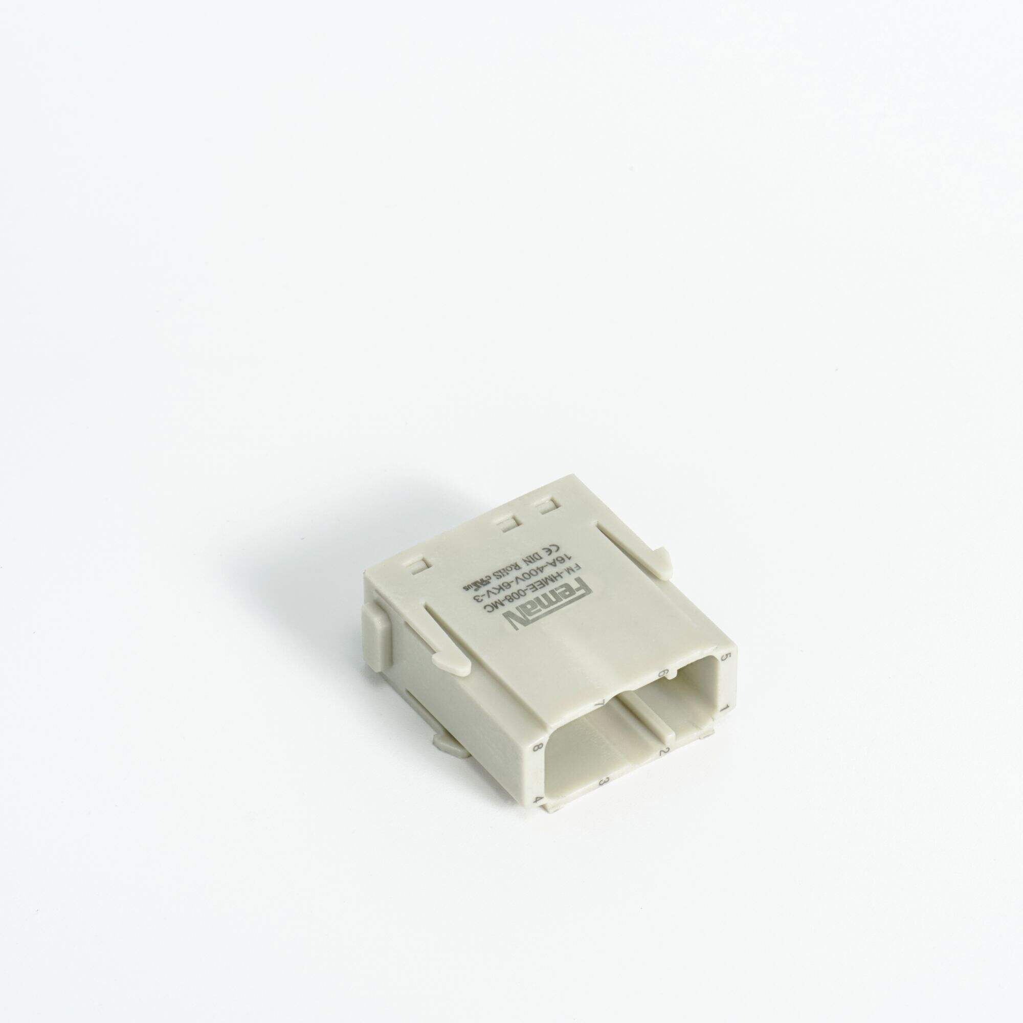 8-core HMEE-008-FC/MC industrial rectangular connector