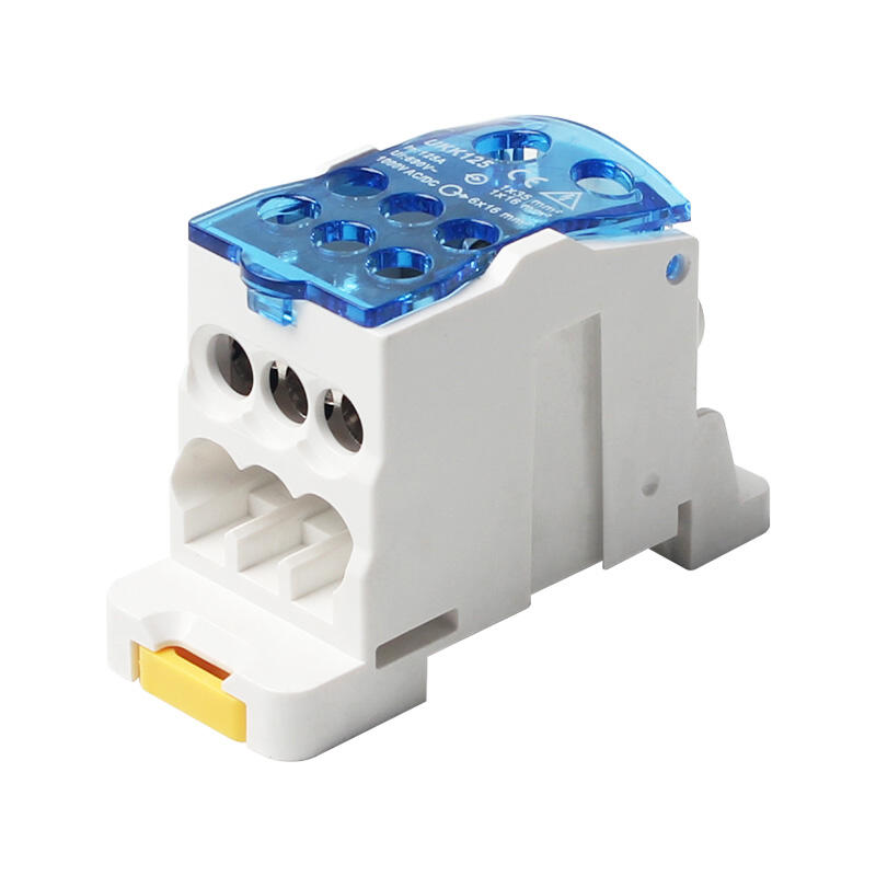 SOUKK-125 Flame retardant housing Unipolar junction box with blue  water proof cover