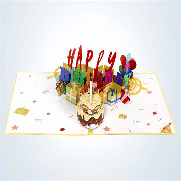 Bring a Smile to Someone's Face with our 3D Happy Birthday Card