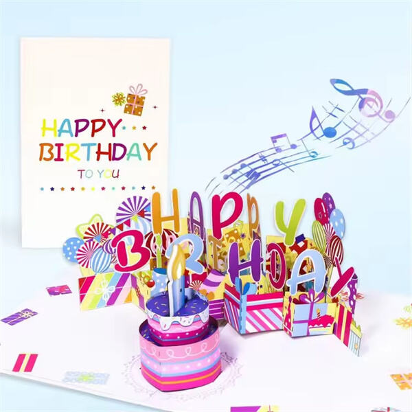 Fun and Festive Greetings with a Pop Up Birthday Card