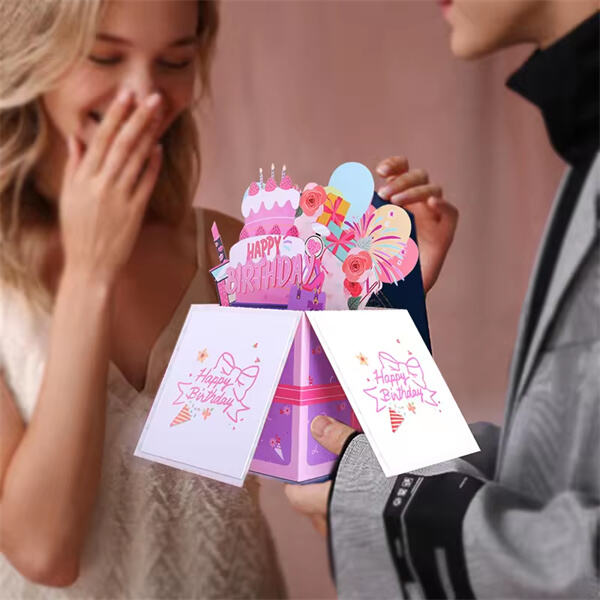 Make their special day even more memorable with a pop-up birthday card