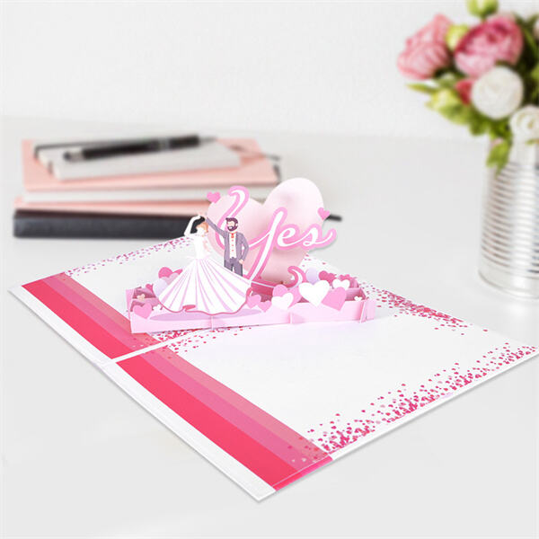 Create unforgettable moments with 3D pop up wedding cards