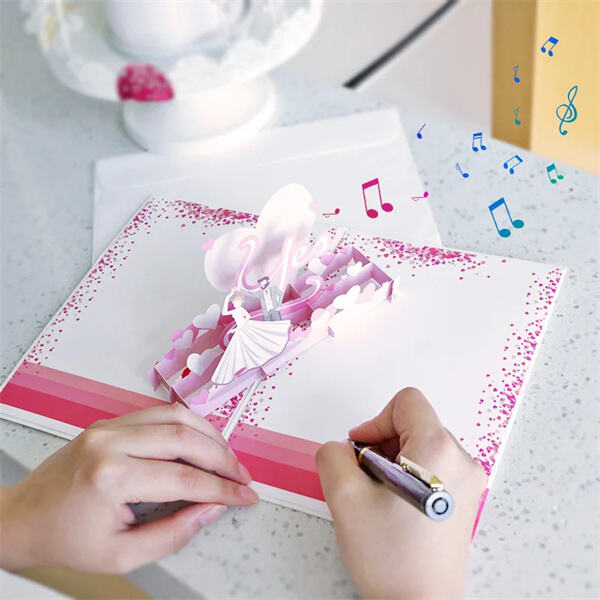 Elevate Your Greetings with a Musical Pop Up Card