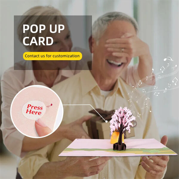 Experience the Magic of Music with a Pop Up Card