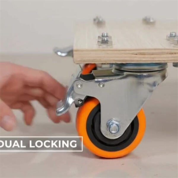 Innovation in Castors With Brakes