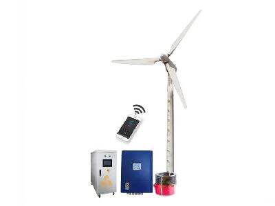 What are the benefits of using horizontal wind turbines?