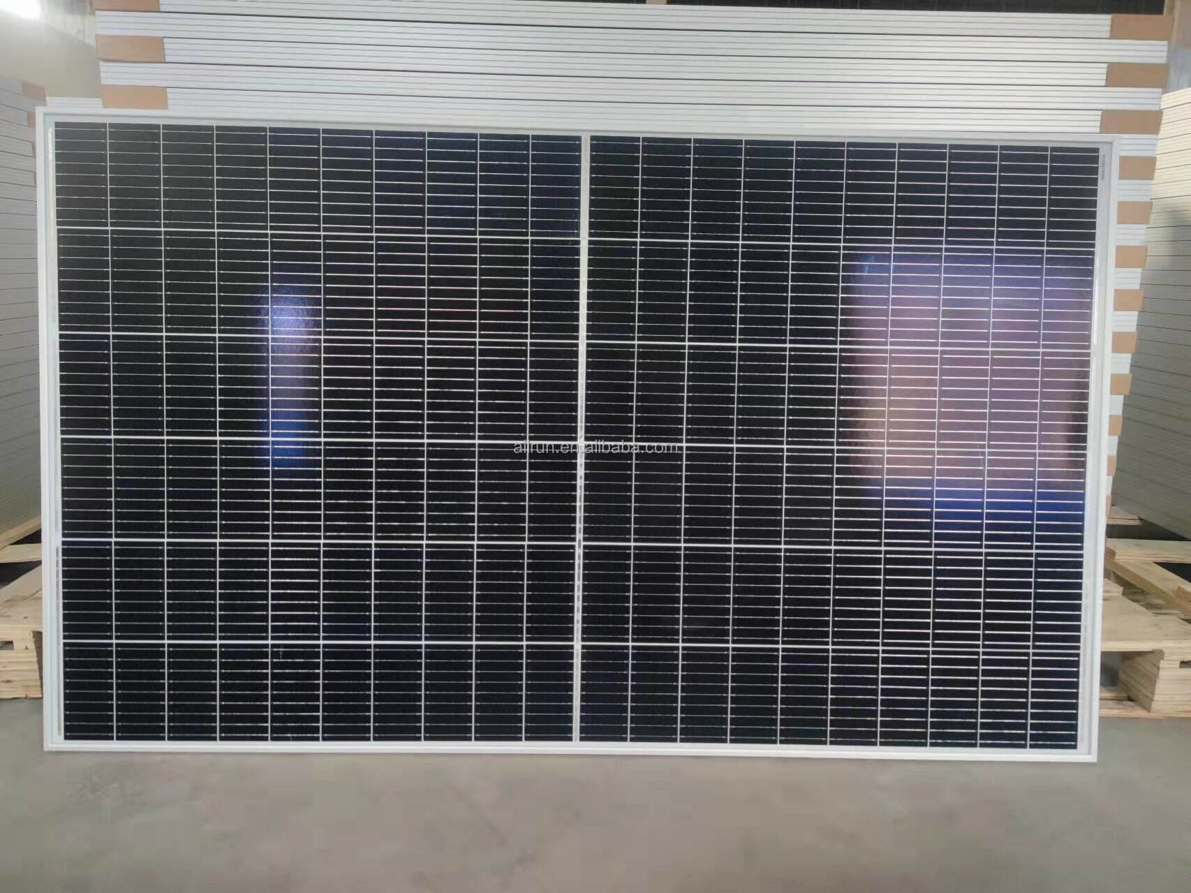 CE TUV A grade  europe stock commercial Jinko black solar panels 650w 425W 400W 450w factory