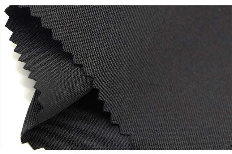 Priamy predaj v továrni 200D keprový polyspandex priedušné šortky zo 4 smeru strečová joggers tkanina
