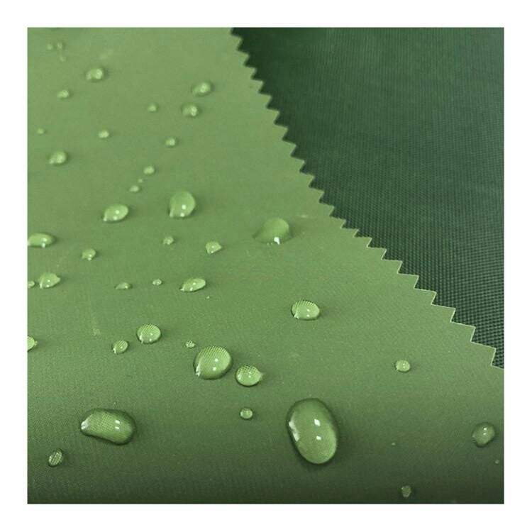 Environmental cloth solid dyed 210d polyester oxford pvc coated heavy oxford fabric for carriage cover
