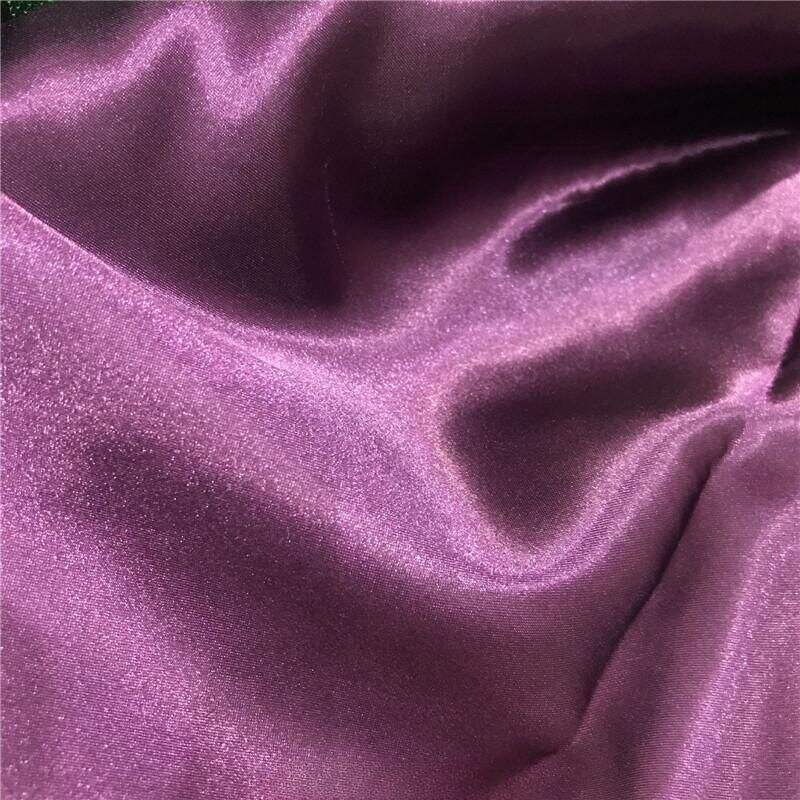 High quality 100% poly 75D*150D smooth hand feeling duchess satin fabric
