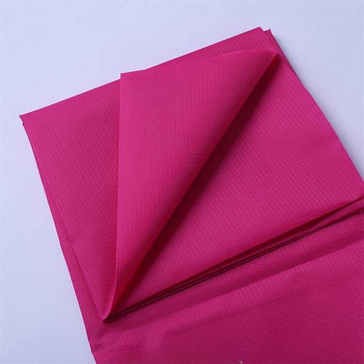 Shengze town textile manufacturer solid dyed oxford fabric 210d ripstop for awning