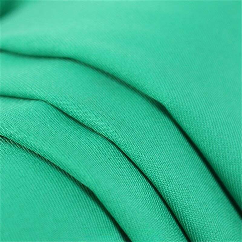 Solid dyed durable uniform clothes fabric 100% poly gabardine worker uniform twill fabric