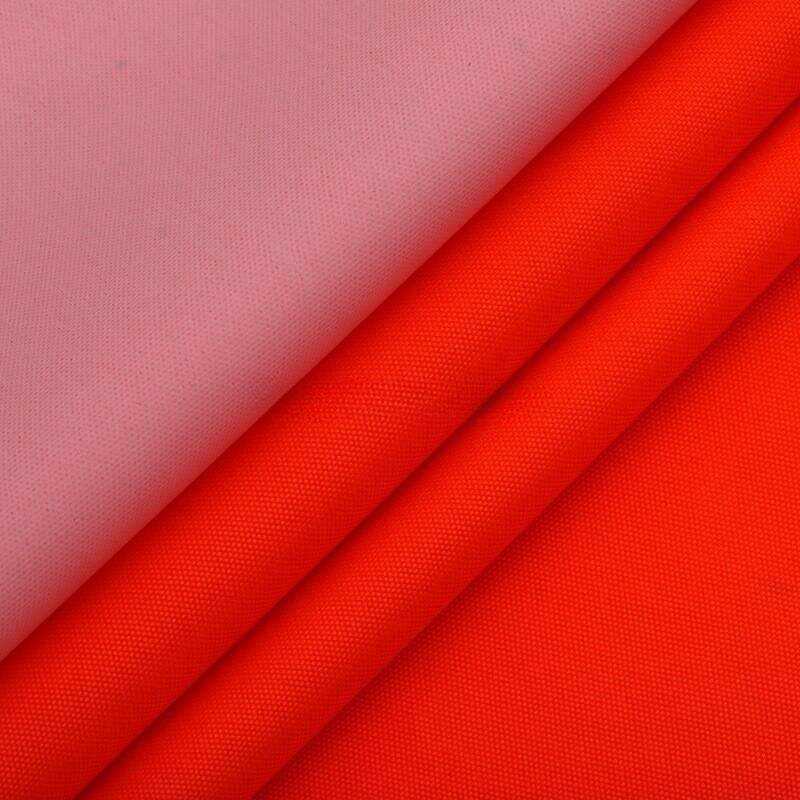 Kain tahan lama kain poliester oxford 300d tahan air yang diwarnai dengan warna solid untuk payung luar ruangan