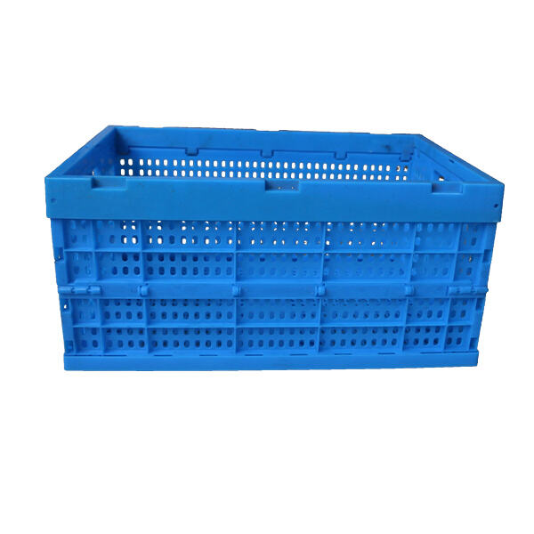 عند عدم الاستخدام، يمكن طي هذه الصناديق بشكل مسطح لتوفير مساحة التخزين.