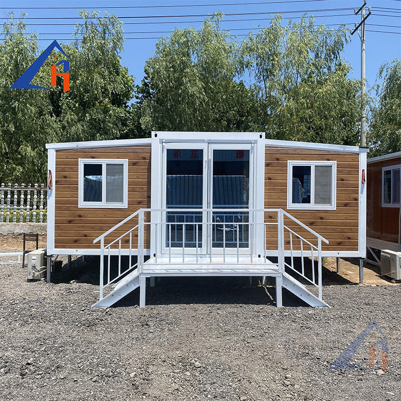 Khu dân cư sang trọng prefab tự làm 20ft 40ft 20x19 nhà container mô-đun có thể mở rộng đến Úc