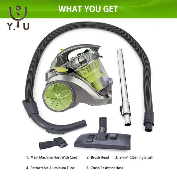 Innovation in Quiet Bagless Vacuum Cleaner