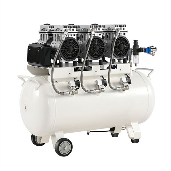 Versatile dental air compressor for diverse clinical applications