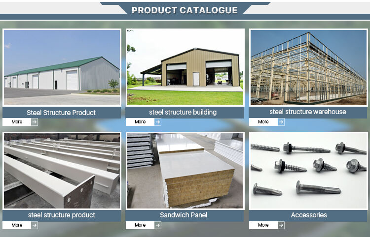 Armazém industrial de metal com estrutura de aço pré-fabricado