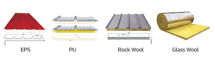 Material prefabricado moderno Diseño de material de construcción industrial personalizado Estructura de acero galvanizado Detalles de hangar de aviones