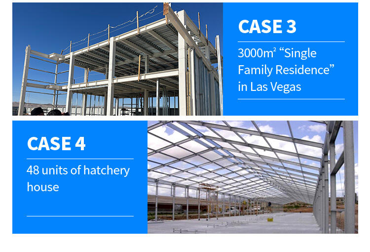 Structure de ferme avicole d'étable de maison d'animaux bon marché légère préfabriquée détails du hangar industriel à cadre en acier à faible coût