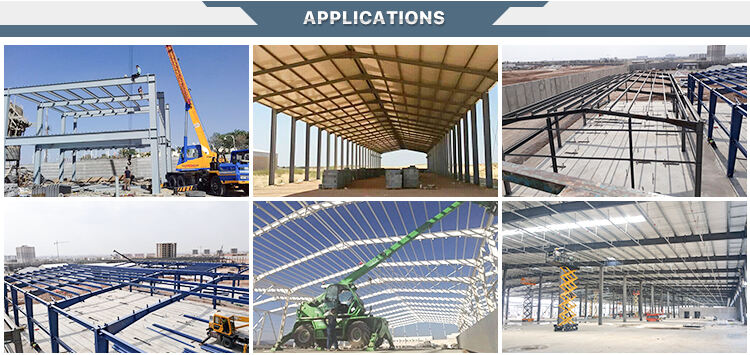 Steel Structure Metal Industrial Warehouse Prefabricated