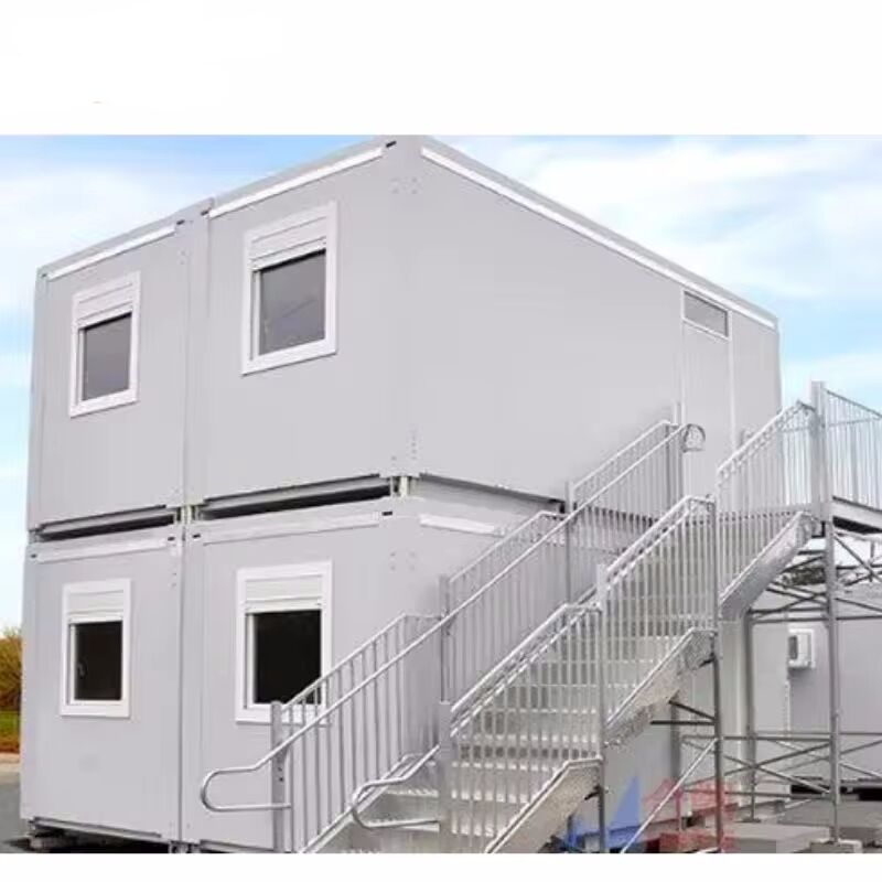 Prefabricated 2 Bedroom Foldable Luxury Container House With Flat Pack