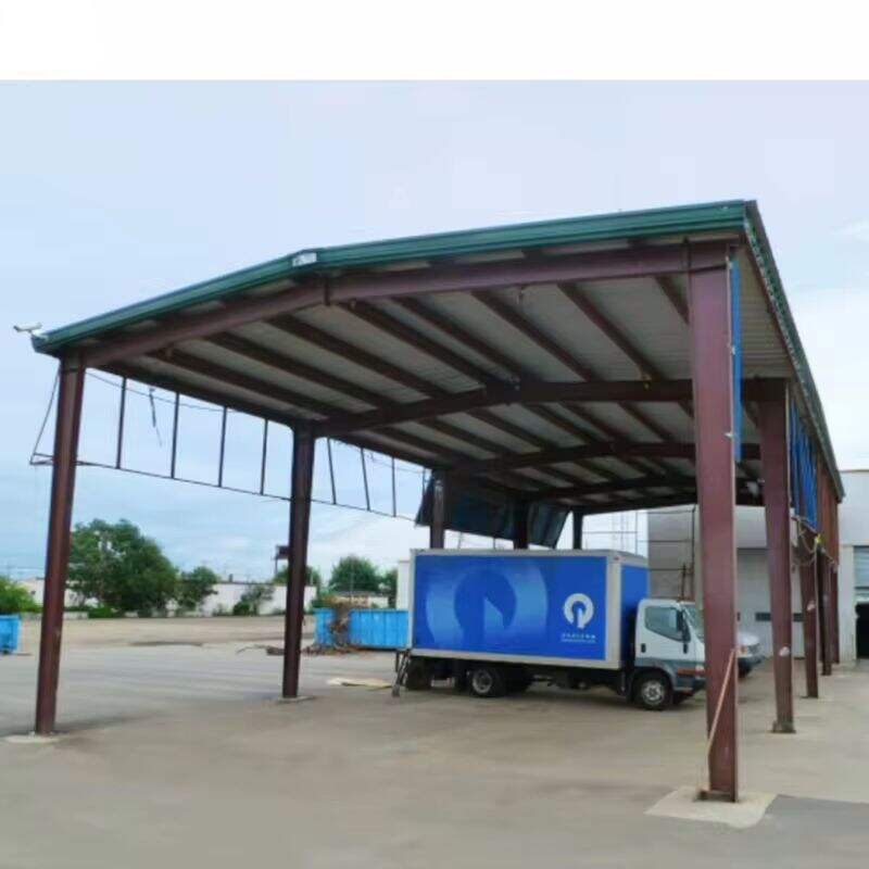 Customized Hangar Garage Warehouse Workshop Building Prefabricated Steel Structure