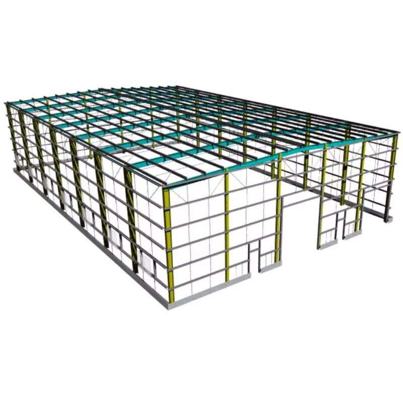 Estructura de acero usada de la construcción prefabricada de los fabricantes del edificio del marco