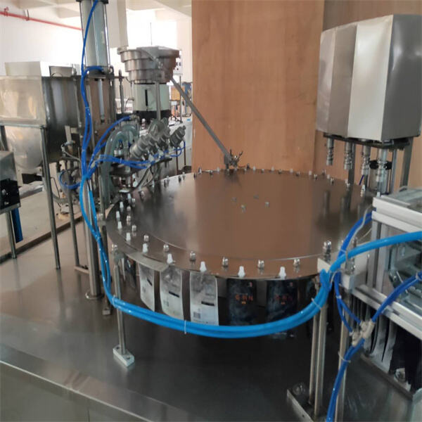 Safety of Automated Fluid Pouch Packing Machine