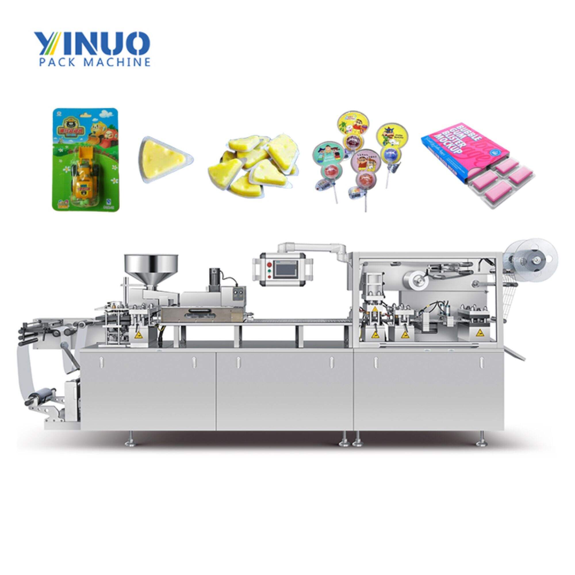 آلة تعبئة الفقاعة السائلة عالية الجودة الشركة المصنعة لآلة تعبئة الفقاعة بالزبدة والشوكولاتة PVC