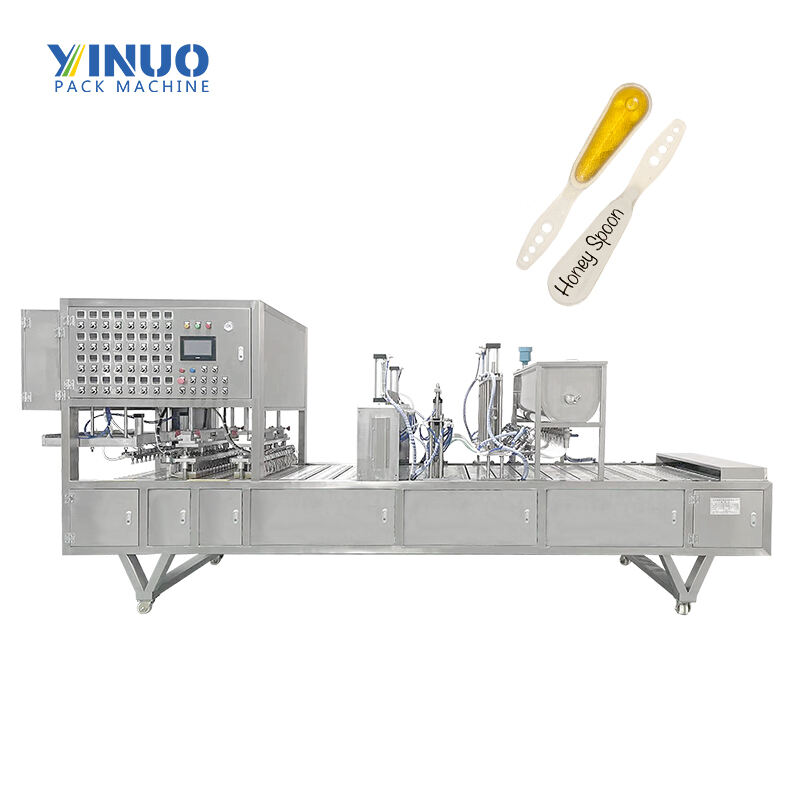 Automatic Honey Spoon Filling Sealing Machine