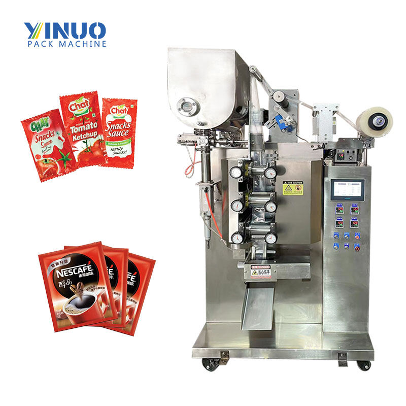 LG-GF100 New Fully Automatic Sealing Machine for Food Particles Packing Machine Sauce Pouch Packing Machine