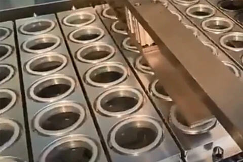 Cup water filling and sealing machine