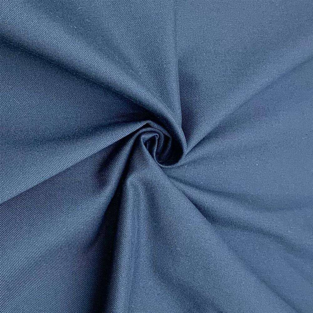 Tessuto in twill da lavoro in viscosa aramidica FR OEM ODM 50 o 50 260GSM per uniformi di petrolio