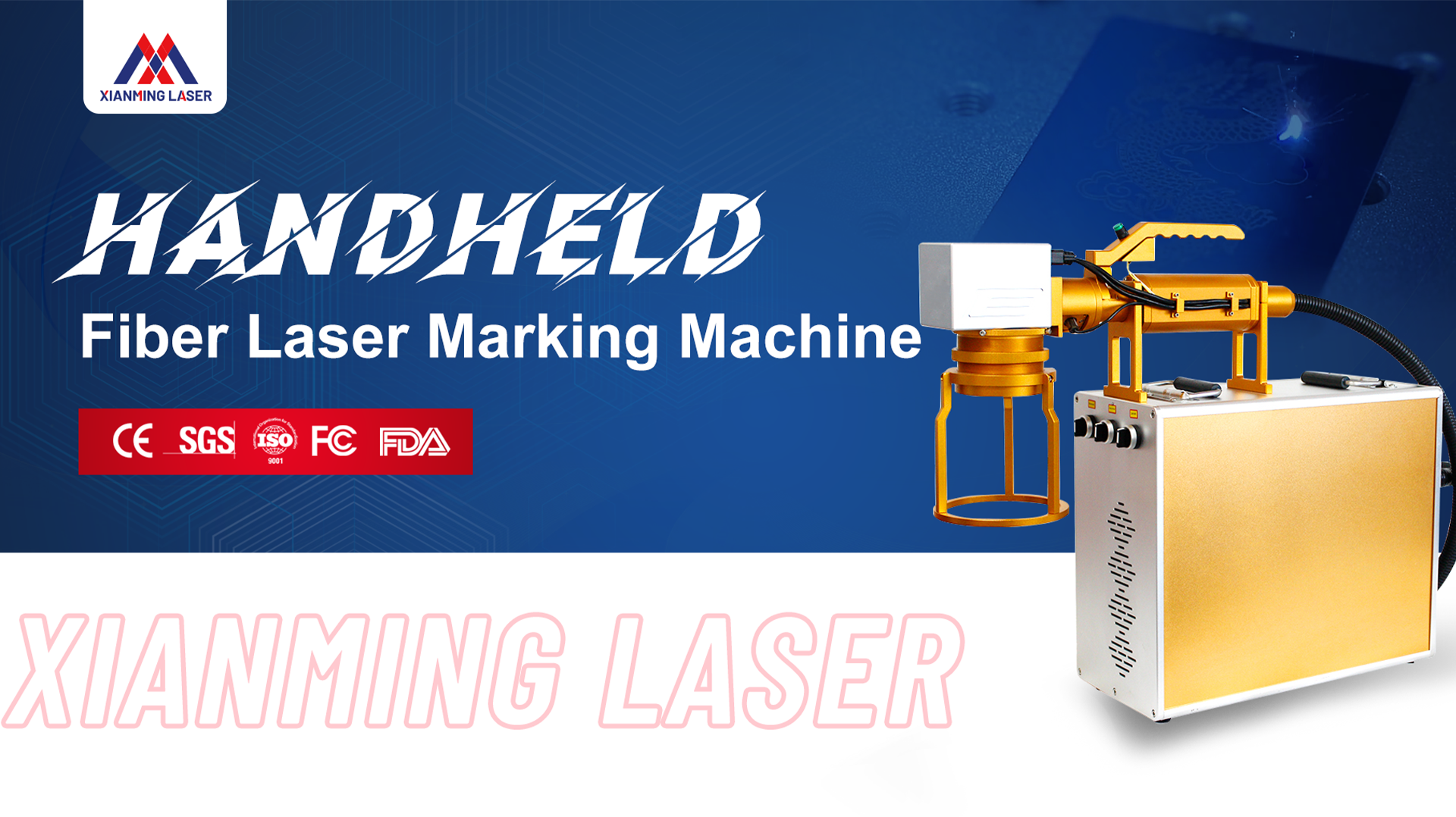 Handheld Mini Fiber Laser Marking Machine