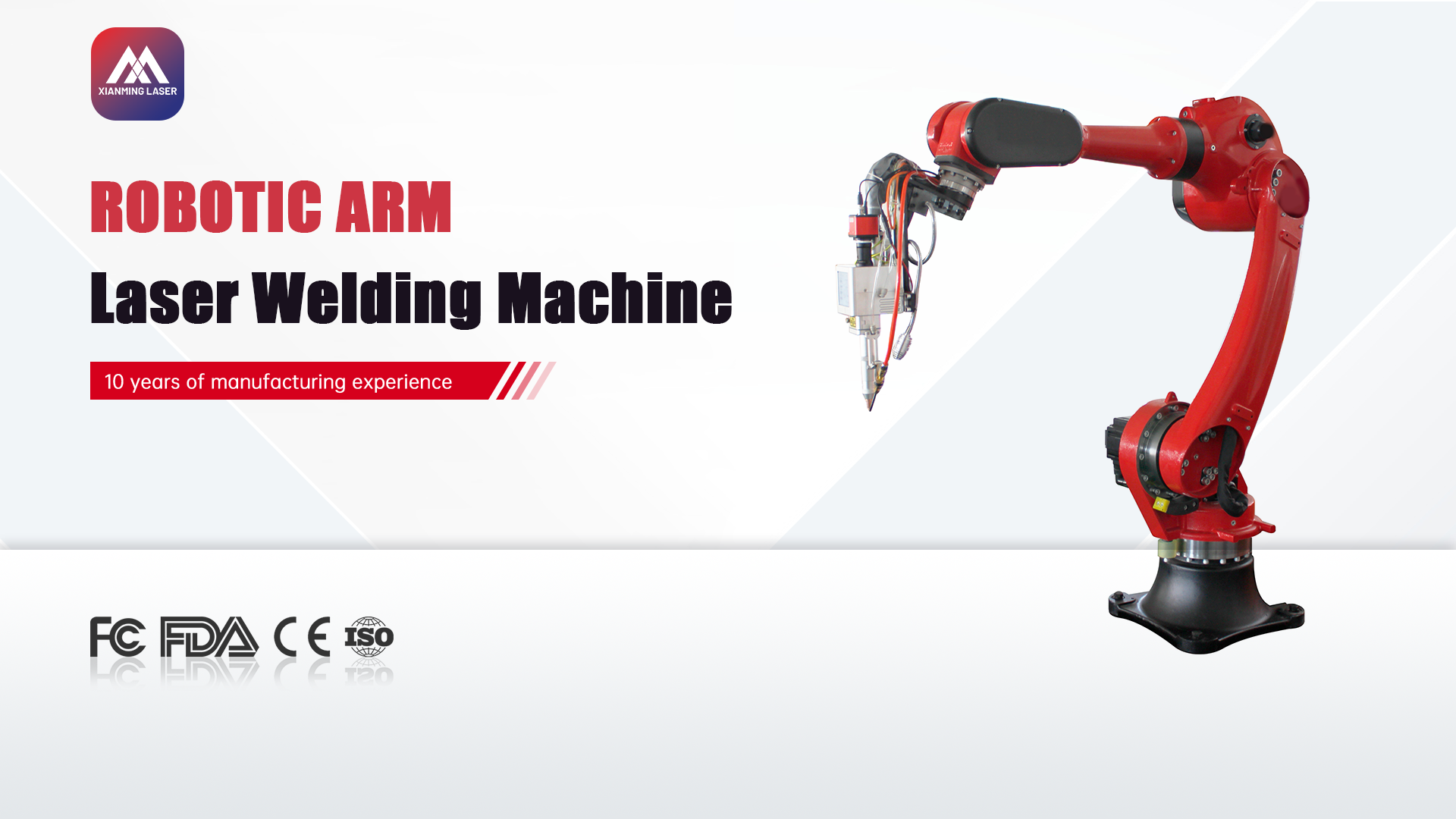 Robotic Arm Fiber Laser Welding Machine