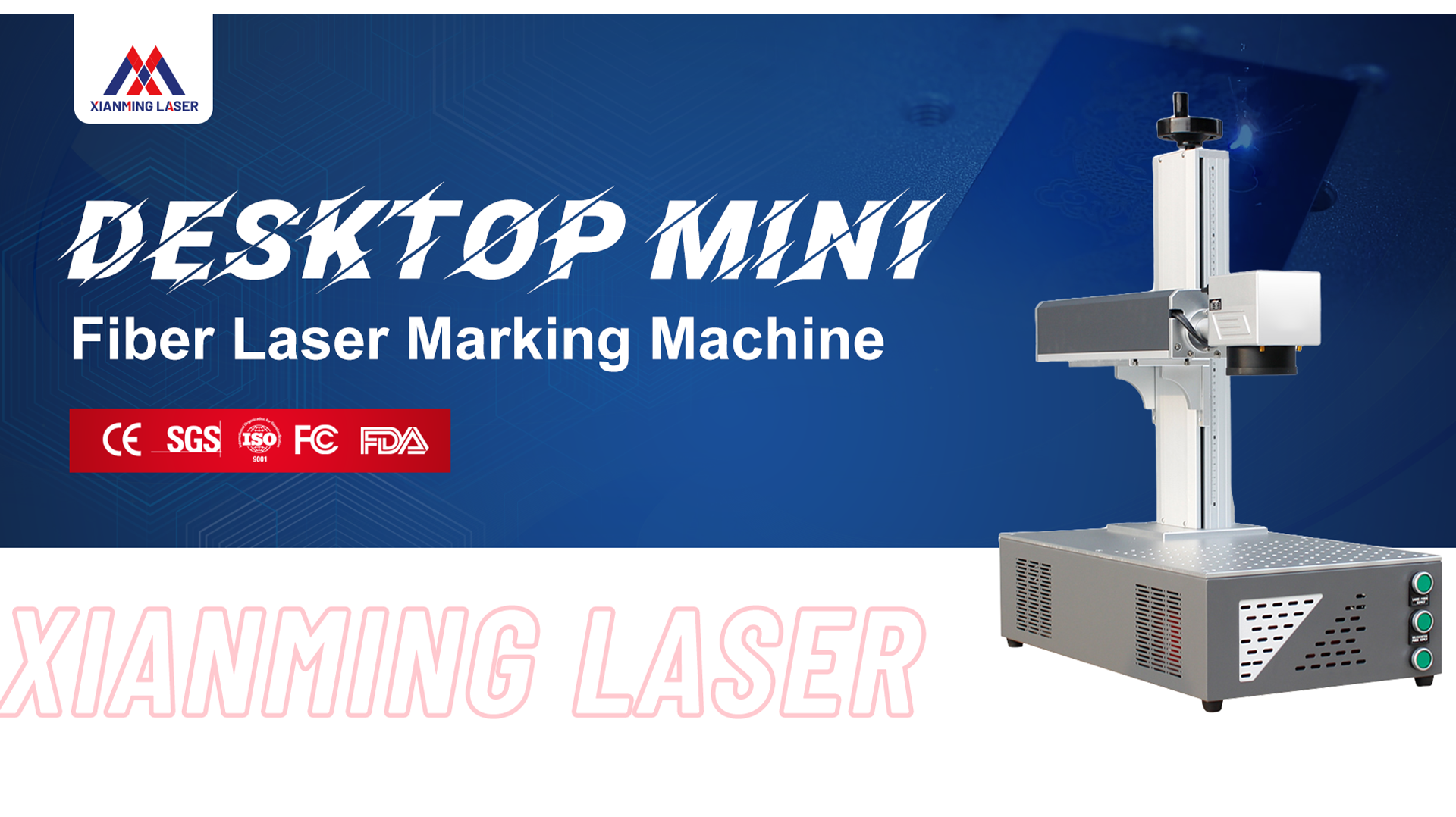 Desktop Mini Fiber Laser Marking Machine